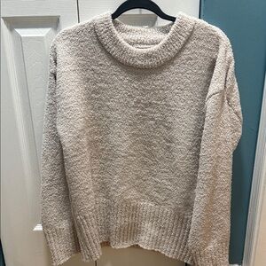 Rachel Zoe Cream Cowl Neck Sweater